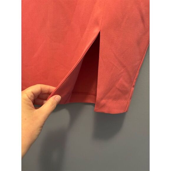 NY & Company Women's Pink Knee Length Pencil Skirt Size 12 - Picture 6 of 8